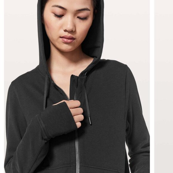 Lululemon Press Pause Jacket Black 10 - Picture 3 of 10